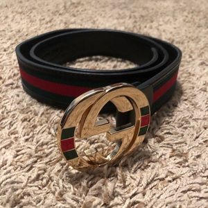 Gucci belt fits sizes 32-40